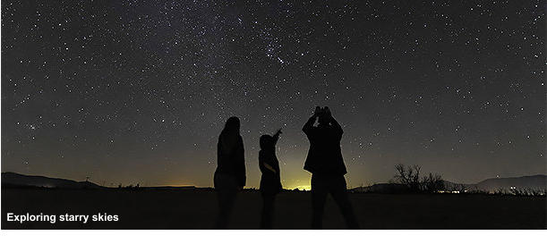 Exploring starry skies